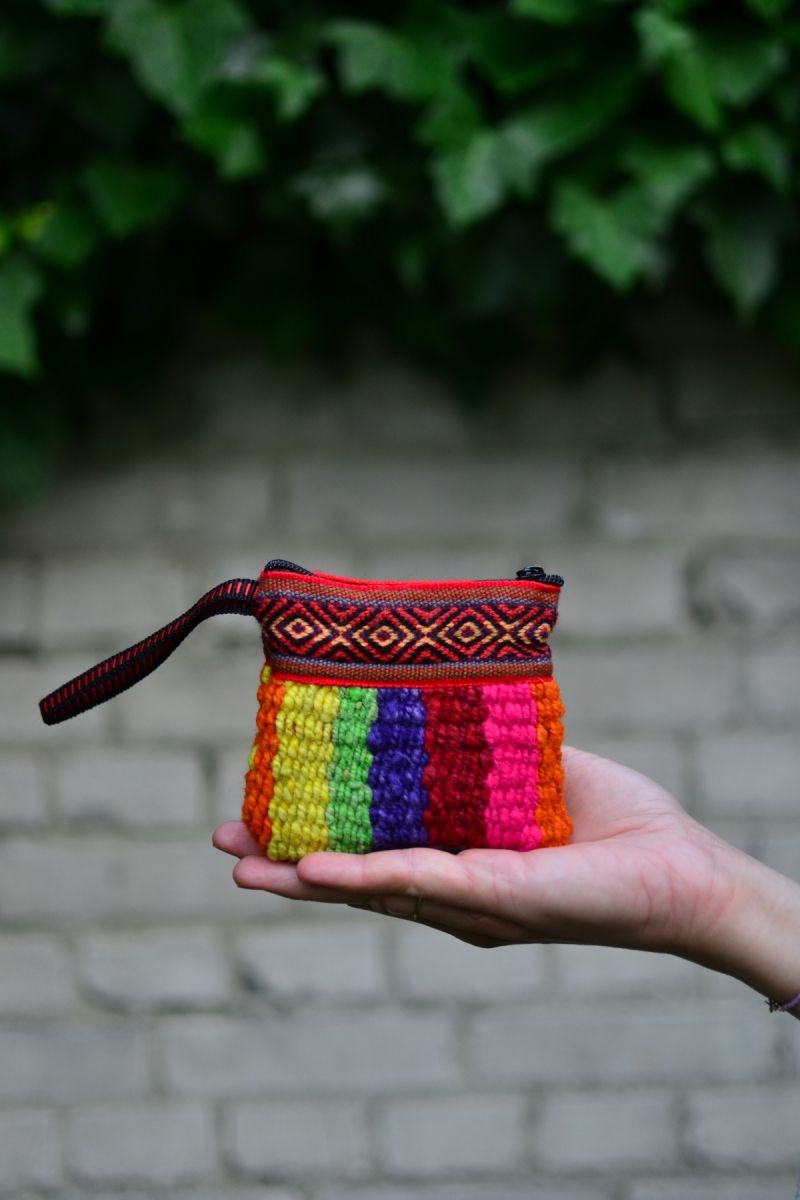 Saszetka na zamek z wełny rozmiar XS No. 526