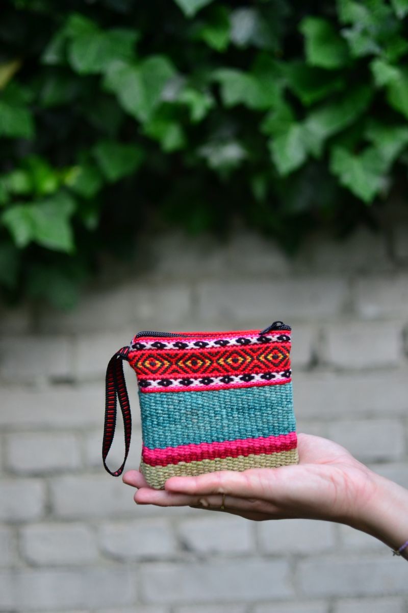 Saszetka na zamek z wełny rozmiar XS No. 528