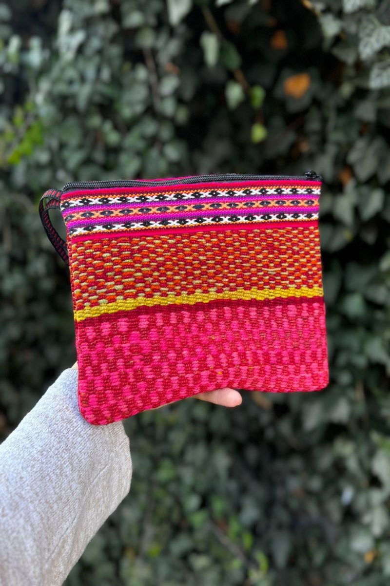 Saszetka na zamek z wełny rozmiar L No. 531