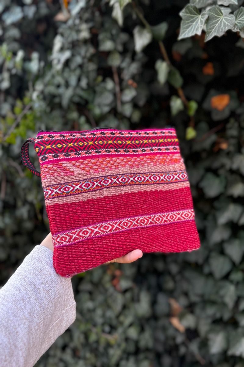 Saszetka na zamek z wełny rozmiar L No. 536